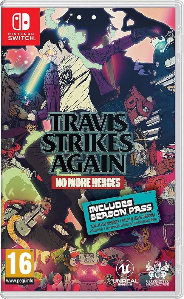 Travis Strikes Again No More Heroes Switch