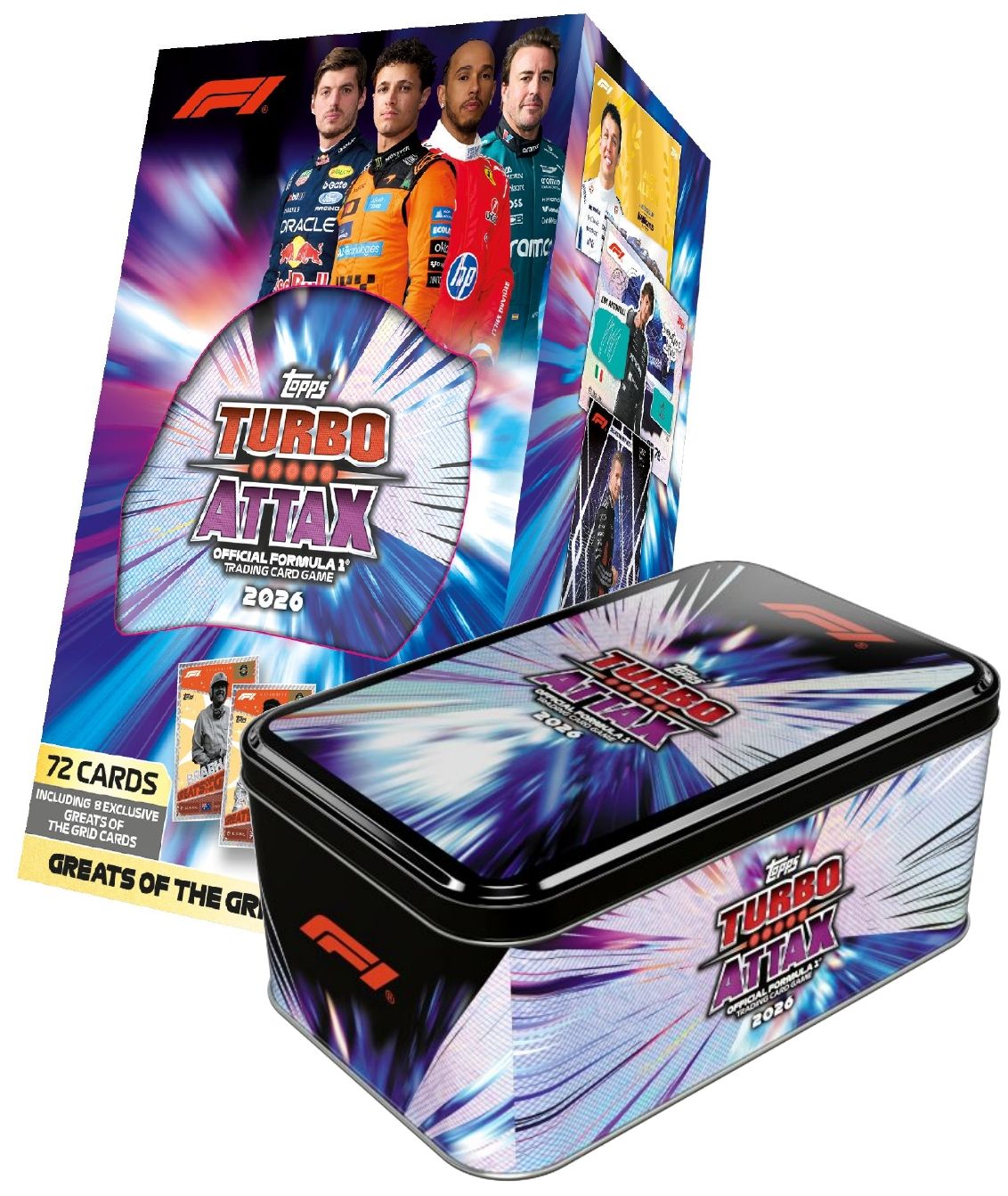 TOPPS - TURBO ATTAX - F1 2026 - SUPER TIN