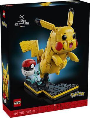 LEGO 72152 Pokemon - Pikachu e Poké Ball
