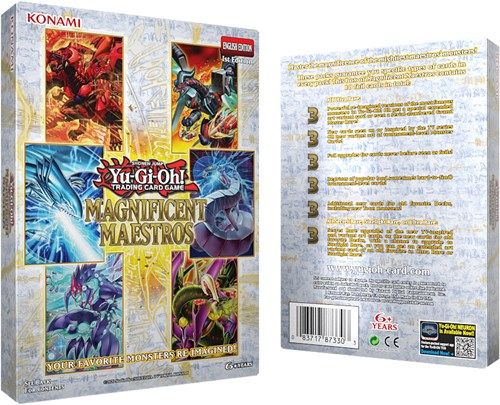 Yu-Gi-Oh! Magnificent Maestros (Box Da 3 Buste Da 5 Carte, IT)
