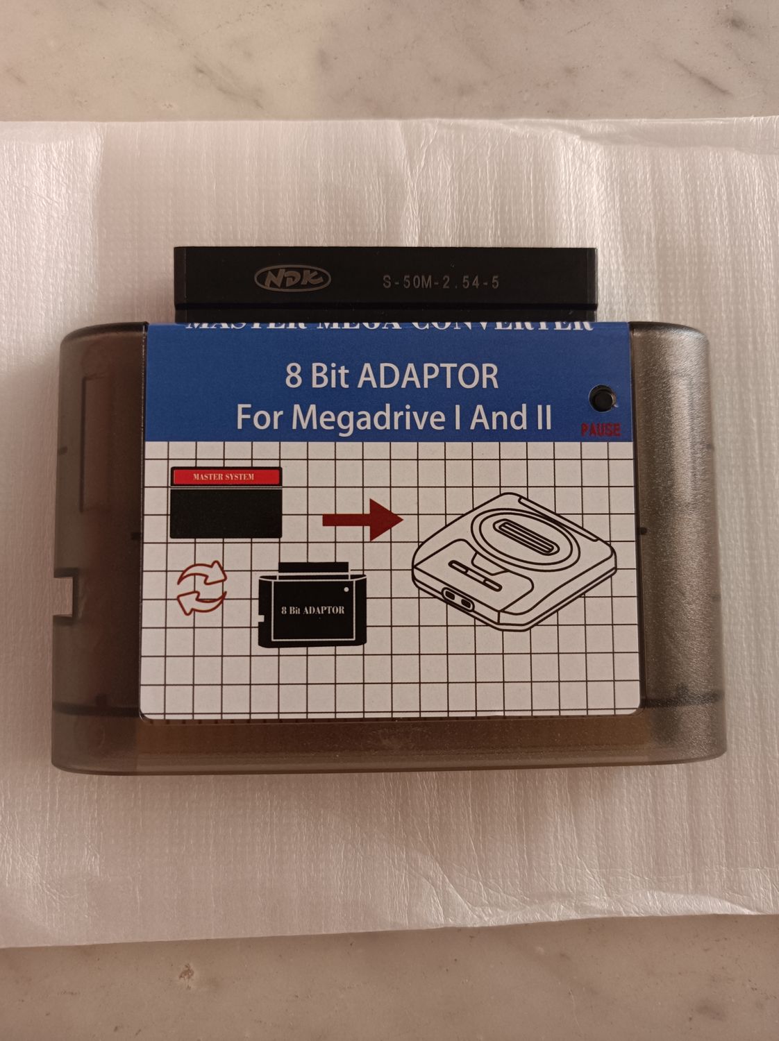 Adattatore Giochi Master System on Mega Drive
