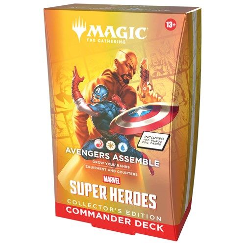 Magic: The Gathering - Marvel Super Heroes Collector's Commander Deck Avengers Assemble ENG