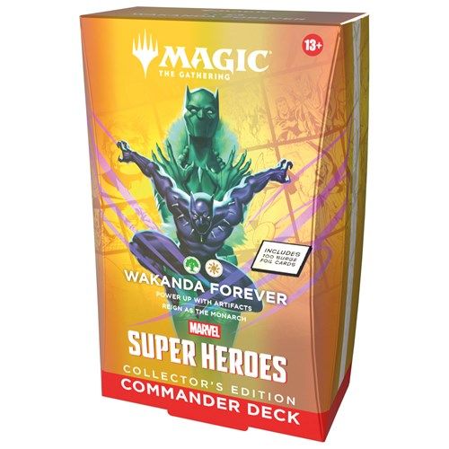 Magic: The Gathering - Marvel Super Heroes Collector's Commander Deck Wakanda Forever ENG