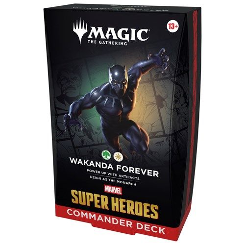 Magic: The Gathering - Marvel Super Heroes Commander Deck Wakanda Forever ENG