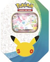 POKEMON 30° Anniversario - Tin da Coll. Sylveon-Ex / Greninja-Ex - ITA