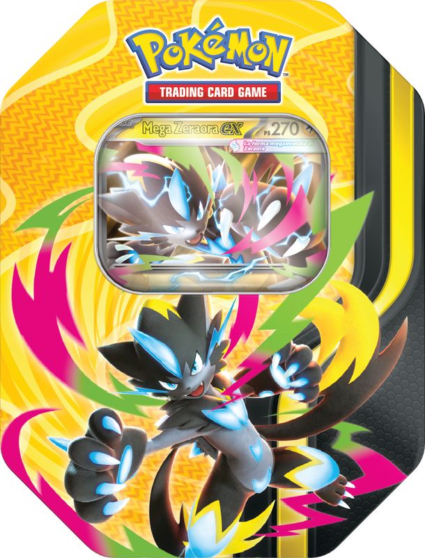 Tin Megaforze Mega Zeraora EX