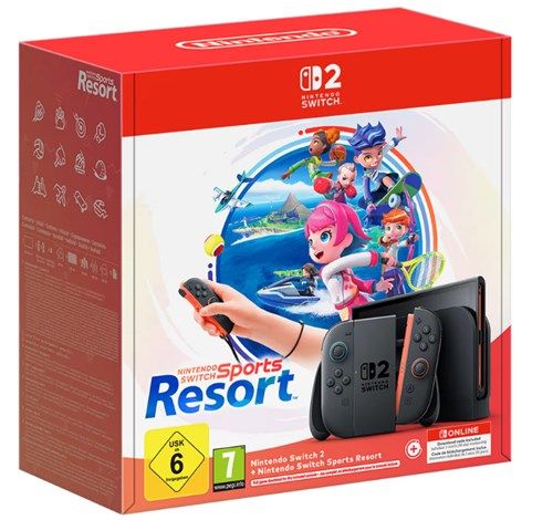 Nintendo Switch 2 + Nintendo Switch Sports Resort Bundle