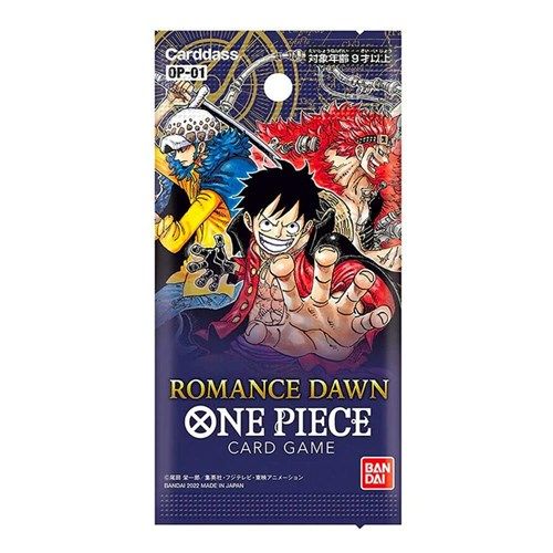 ONE PIECE CARD GAME: OP-01 Romance Dawn - Booster Pack JAP - (Prodotto da collezione)