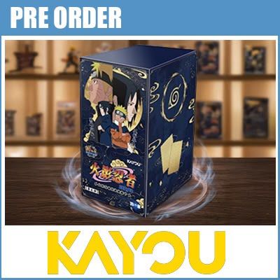 Naruto Kayou Collectible Cards Smriti - Chapter JIN serie 004A Box (12 Pack/ 8 Card)