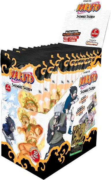 Naruto Mythos TCG Shinobi Shiren Display 24 Buste ENG Prima Edizione