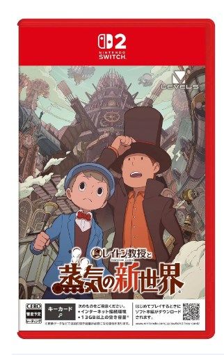 Professor Layton and The New World of Steam Jap version Switch 2