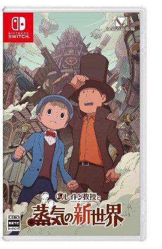 Professor Layton and The New World of Steam Jap version Switch