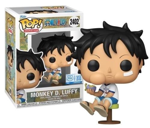 FUNKO POP Animation: One Piece - 2402 Monkey D. Luffy (Devil Fruit) (Exclusive) 9cm