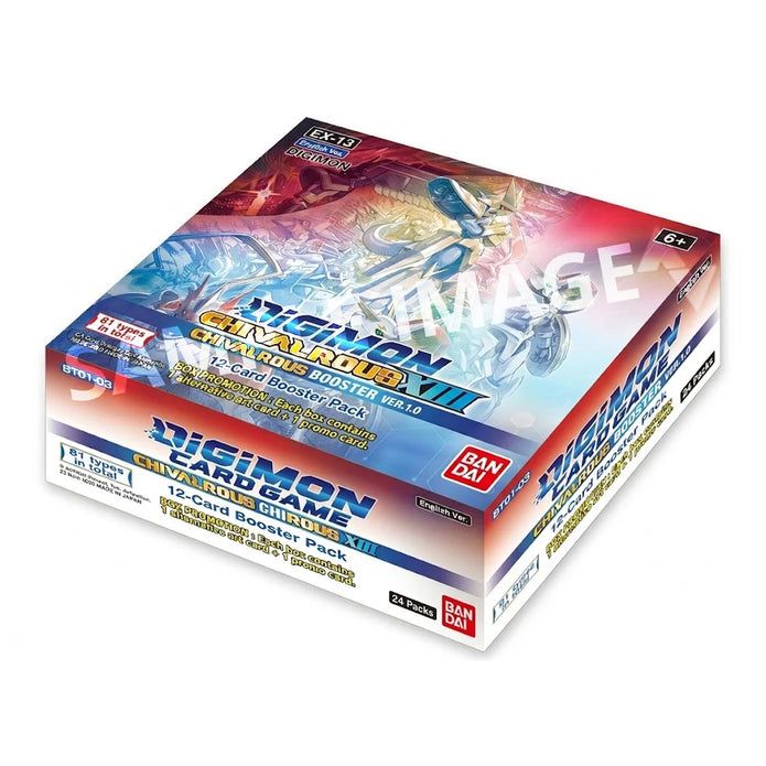 Digimon Card Game EX-13 Box 24 Buste Chivalrous XIII ENG