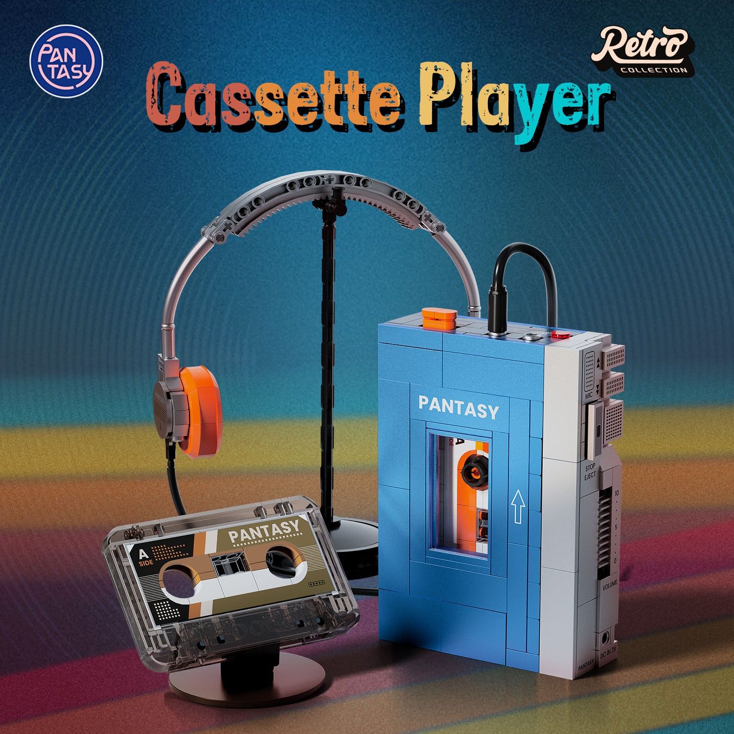 Pantasy Retro Collection: Lettore Musicassette 85039 581 PCS