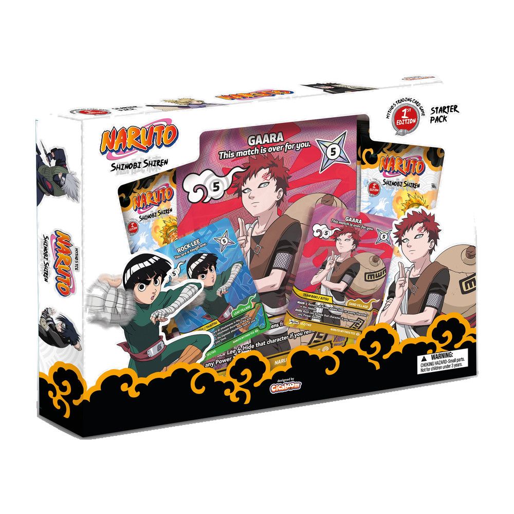 Naruto Mythos Shinobi Shiren Special Pack Gaara Rock Lee ENG