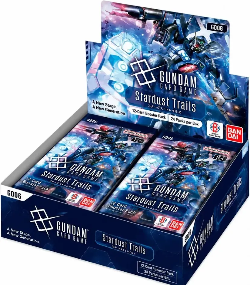 Gundam TCG GD-06 Stardust Trails Box 24 Buste ENG