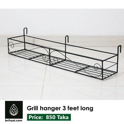 Grill hanger 3 feet long