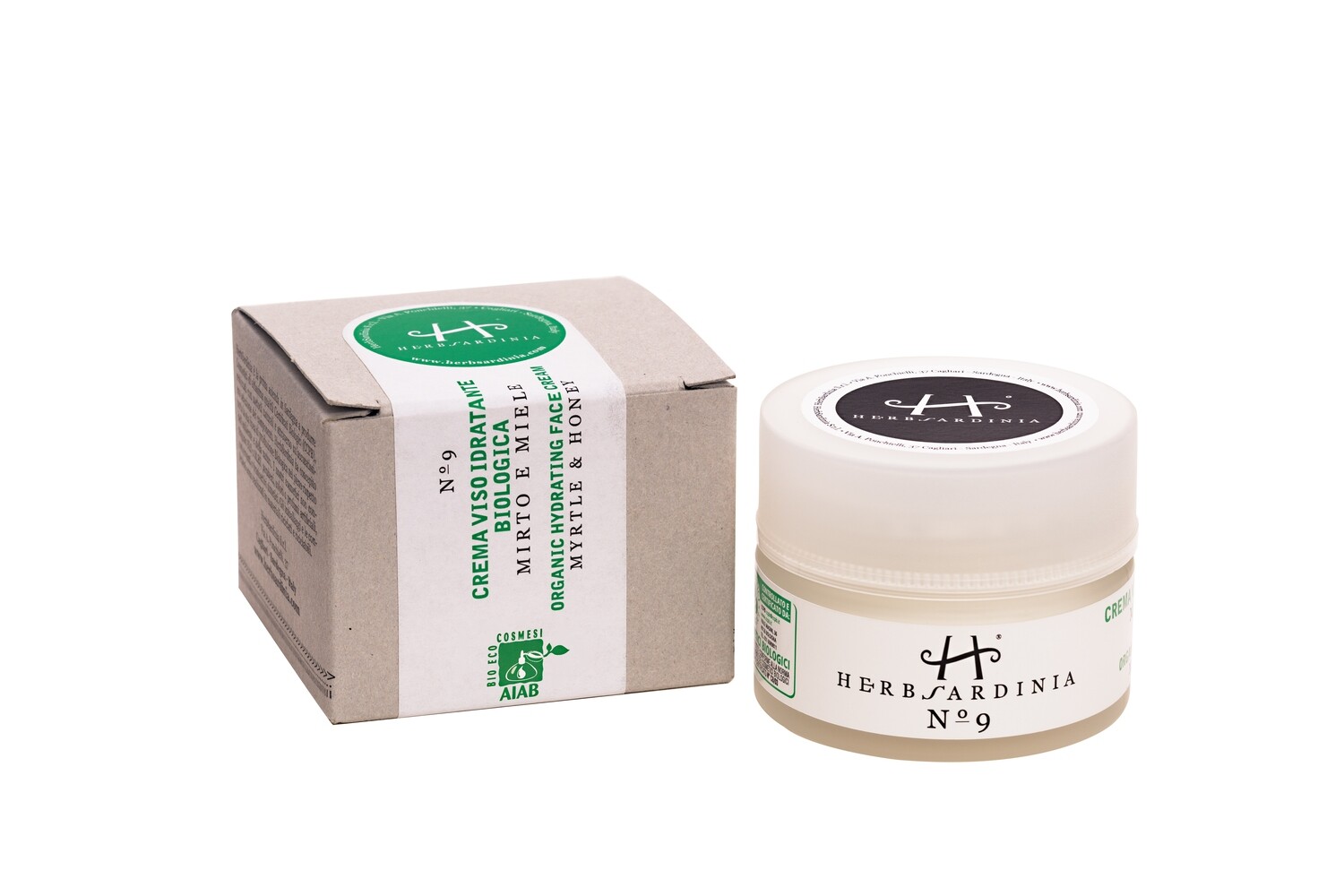 Organic Hydrating Myrtle & Honey of Sardinia Face Cream