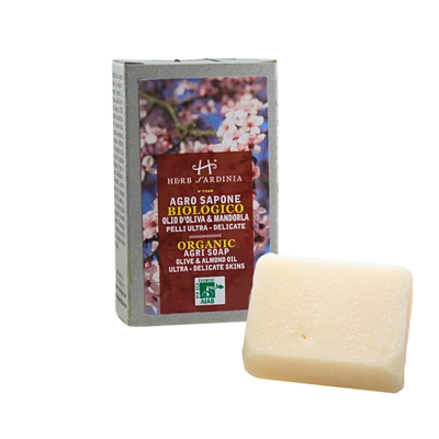 Olive Oil and Almond Agrosoap 100 gr - Gentle Care for Sensitive Skin