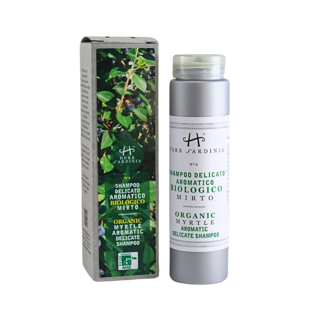 Gentle Organic Shampoo with Myrtle 200 ml – Natural Cleansing and Hydration