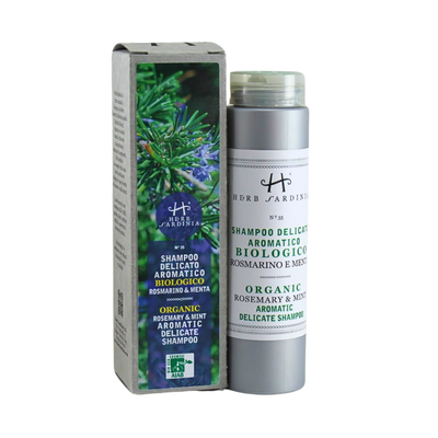 Gentle Organic Shampoo with Rosemary and Mint 200 ml – Freshness and Natural Vitality