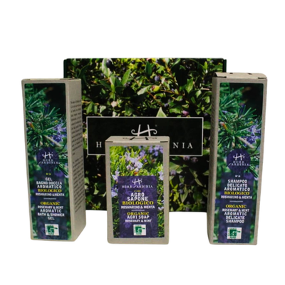 Rosemary &amp; Mint Organic Aromatic Gift Set