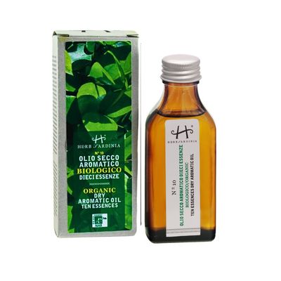 Aromatic Body Oil Ten Essences Organic: Nourishment and Wellness from the Mediterranean Maquis