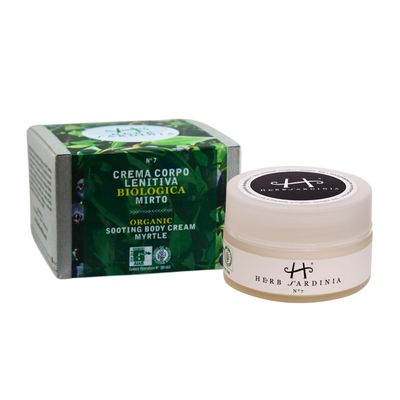 Soothing Body Cream with Organic Myrtle 100 ml – Natural Hydration and Protection