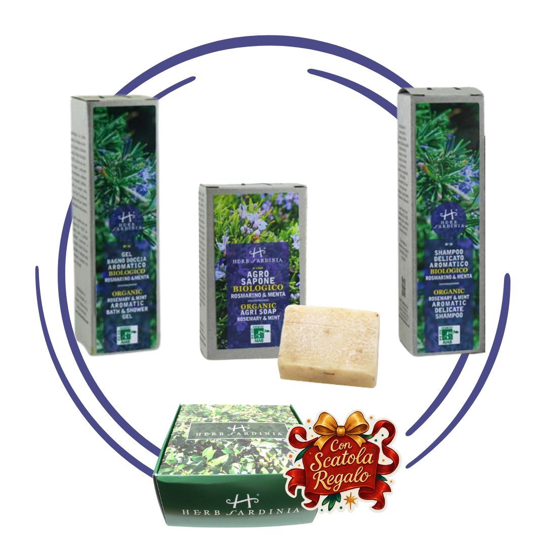 Rosemary &amp; Mint Organic Aromatic Gift Set