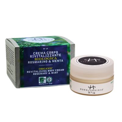 Revitalizing Body Cream Rosemary and Mint 100 ml: Freshness and Vitality from Sardinia