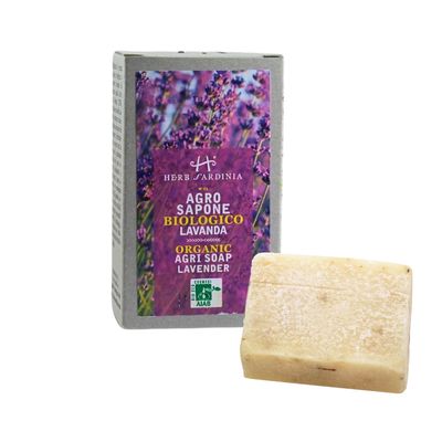 Sardinian Lavender Sanitizing Agrosoap 100 gr - Pure Cleansing and Relaxation
