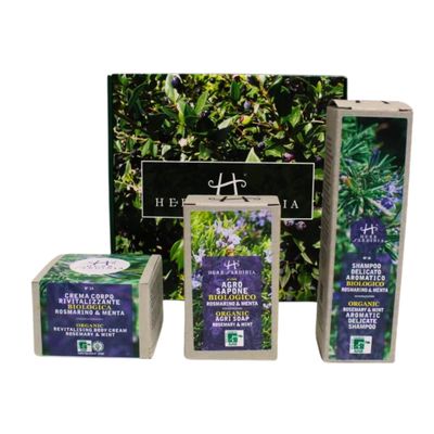 Complete Rosemary &amp; Mint Set - Energy and Organic Freshness