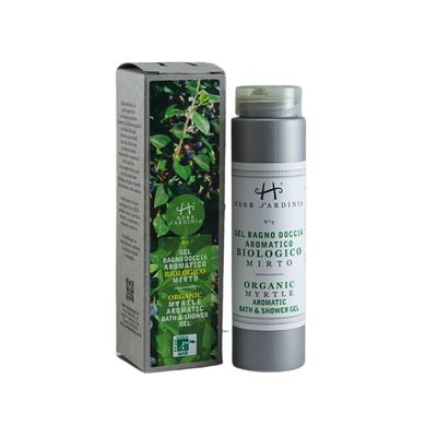 Organic Myrtle Shower Gel 200 ml – Gentle and Fragrant, for the Whole Family