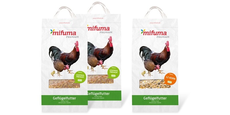 Geflügelfutter-Paket Mehl