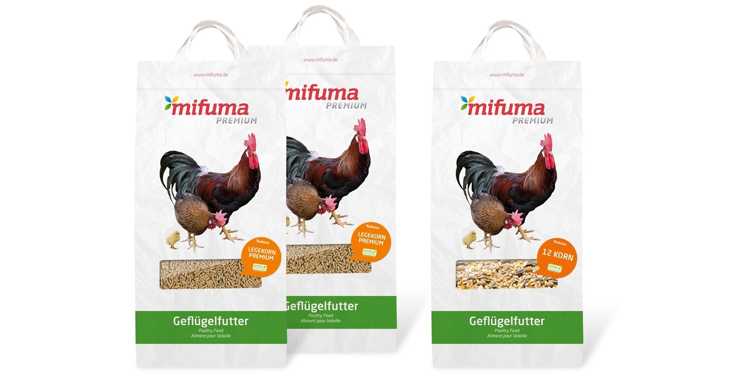 Geflügelfutter-Paket Pellet