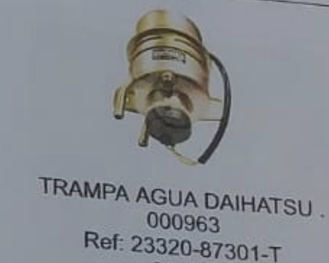 TRAMPA AGUA DAIHATSU - 23320-87301