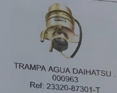 TRAMPA AGUA DAIHATSU - 23320-87301