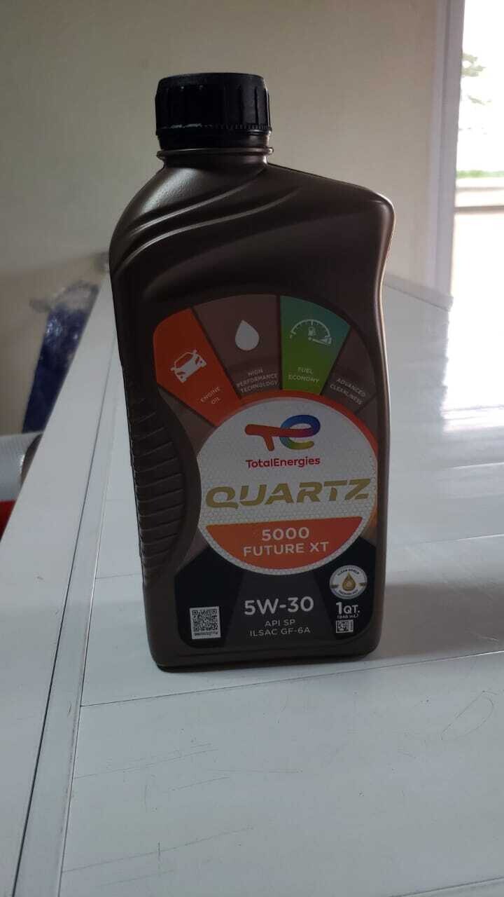 ACEITE LUBRICANTE TOTAL QUARTZ 5000 5W30  `12B1Q DO 224114 (gasolina)