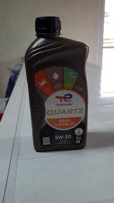 ACEITE LUBRICANTE TOTAL QUARTZ 5000 5W30  `12B1Q DO 224114 (gasolina)