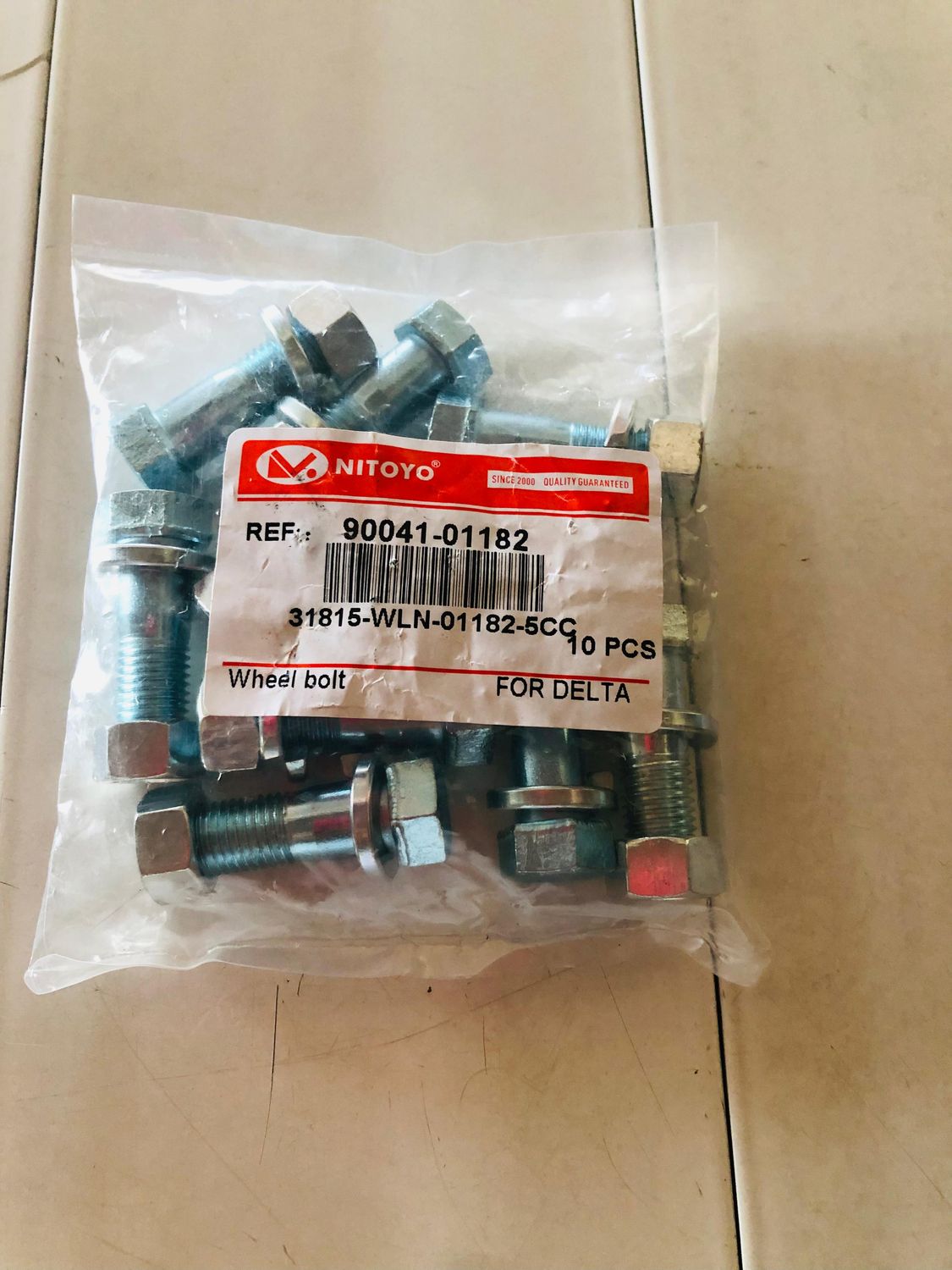 TORNILLO CALDAN DELTA COMPLETO 90041-01182