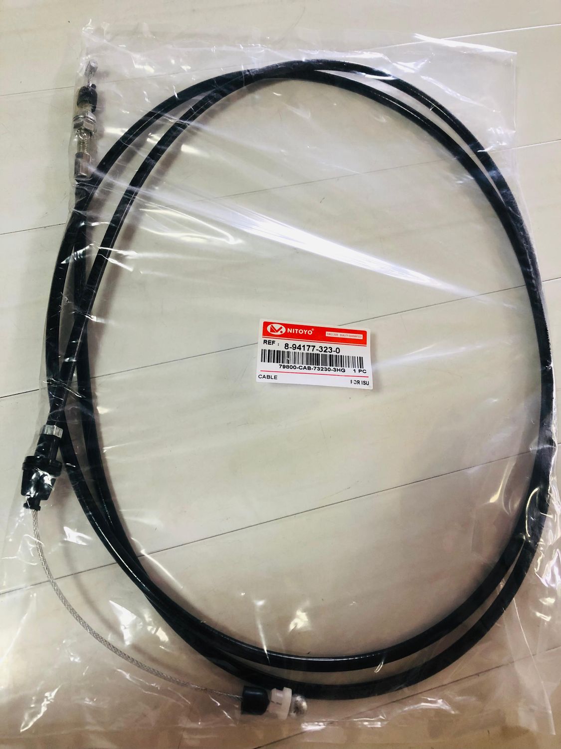 CABLE  DE ACELERADOR  ISUZU NPR  8-94177-323-0