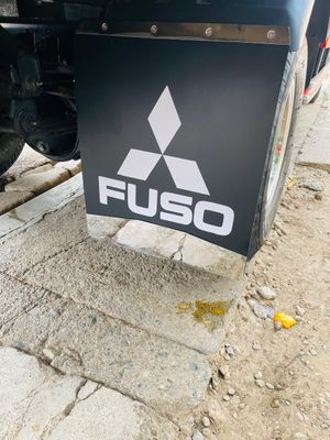 JUEGO CHAPALETA TRASERA FUSO REFORZADA CON TAPA NIQUELADA