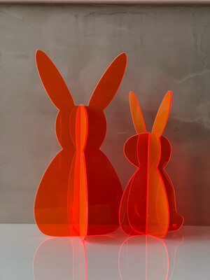 BUNNY TO GO | large ( 35 cm ) oder extra-large ( 44 cm )