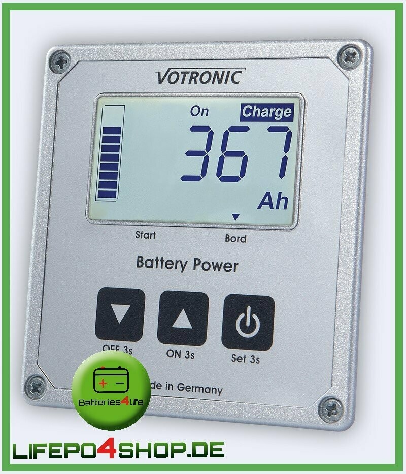 neueste Version 2017 Votronic LCD-Batterie-Computer S 200-1266
