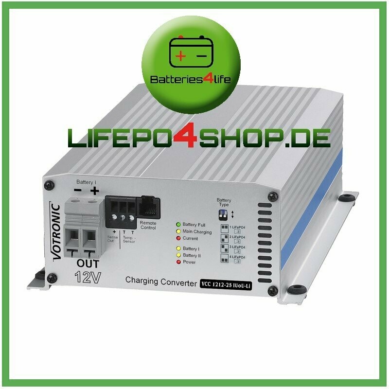 Votronic Lade-Wandler Booster B2b VCC 1212-25 IUoU-LI 3306 Votronic Lade-Wandler Booster B2b VCC 1212-25 IUoU-LI 3306