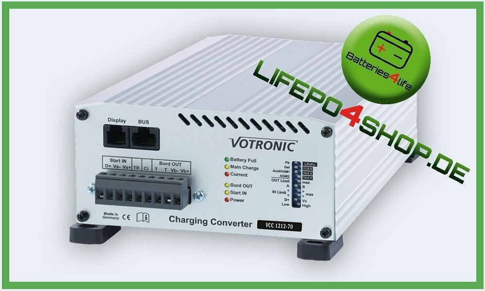 Votronic Lade-Wandler Booster B2b VCC 1212-70 3328