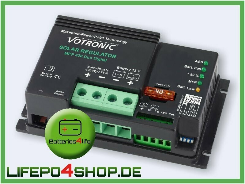 ​Votronic MPP Solar Laderegler MPP 430 DUO Dig. 1725