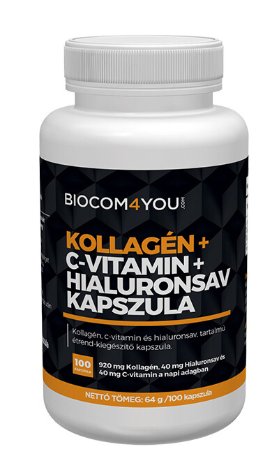 Collagen capsules with Hyaluronic acid and vitamin-C