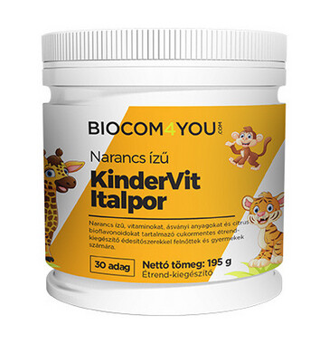 Kindervit - orange flavoured drink mix